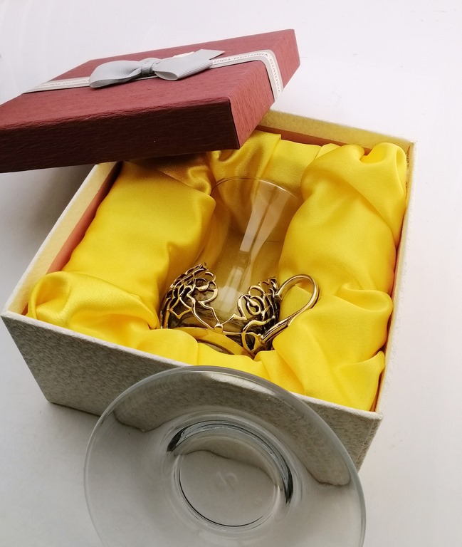 Подарочная коробка под армуд с ложементом (16.5х16.5 см)